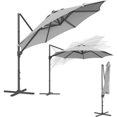 Parasole de Jardin SONGMICS 3 m - UPF 50+ - Rotation 360° - Manivelle - Base en Croix - Publicité Parasole de Jardin SONGMICS 3 m - UPF 50+ - Rotation 360° - Manivelle - Base en Croix - Publicité