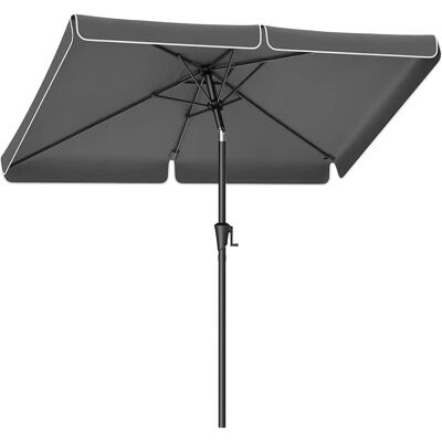 SONGMICS GPU048G01 - 300 x 200 cm - Szary - Parasol SONGMICS GPU048G01 - 300 x 200 cm - Szary - Parasol