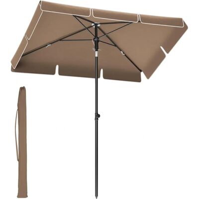 SONGMICS Balkonsonnenschirm - 200x125cm, UPF 50+, Verstellbar SONGMICS Balkonsonnenschirm - 200x125cm, UPF 50+, Verstellbar