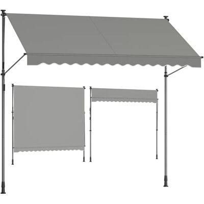 Tente rétractable réglable - Ombre de jardin et balcon - SONGMICS - Publicité Tente rétractable réglable - Ombre de jardin et balcon - SONGMICS - Publicité