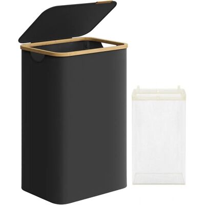 SONGMICS Wäschekorb 90 Liter mit herausnehmbarer Tasche SONGMICS Wäschekorb 90 Liter mit herausnehmbarer Tasche
