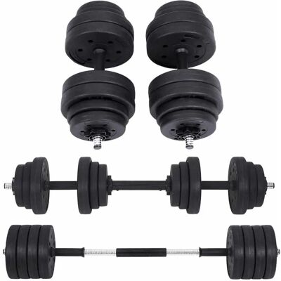 SONGMICS Ensemble de Haltères Réglables - 2 x 15kg - Set de Musculation - Publicité SONGMICS Ensemble de Haltères Réglables - 2 x 15kg - Set de Musculation - Publicité