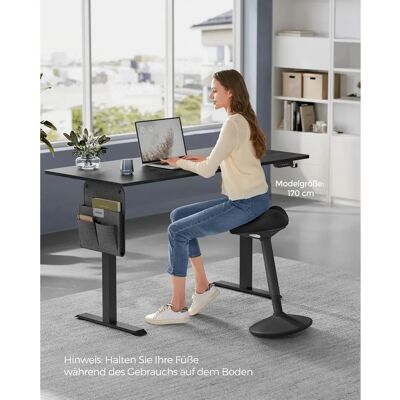 SONGMICS Säädettävä korkeus seisomapenkki - 58-83cm Moderni SONGMICS Säädettävä korkeus seisomapenkki - 58-83cm Moderni