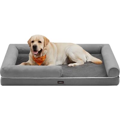 Feandrea Lit pour Chien Orthopédique - Rembourrage Doux - Publicité Feandrea Lit pour Chien Orthopédique - Rembourrage Doux - Publicité