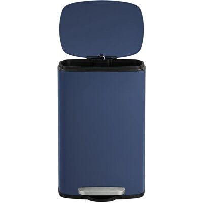 Poubelle de cuisine SONGMICS 50 L - Inox, Fermeture douce, Bleu - Publicité Poubelle de cuisine SONGMICS 50 L - Inox, Fermeture douce, Bleu - Publicité