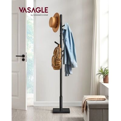 VASAGLE - Attaccapanni Terra Legno 8 Ganci - 3 Hauteurs - Coat Rack - Publicité VASAGLE - Attaccapanni Terra Legno 8 Ganci - 3 Hauteurs - Coat Rack - Publicité