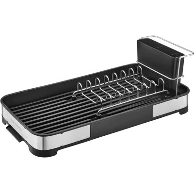 Escorredor de louças de aço inox com bandeja de gotejo - Estendal para louças Escorredor de louças de aço inox com bandeja de gotejo - Estendal para louças
