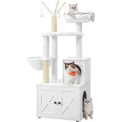Feandrea Cat Tree with Litter Box and Scratching Posts - Cat Type Feandrea Cat Tree with Litter Box and Scratching Posts - Cat Type