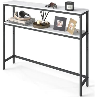 VASAGLE 2-Tier Console Table for Hallway - Hallway Table with 2 Shelves VASAGLE 2-Tier Console Table for Hallway - Hallway Table with 2 Shelves