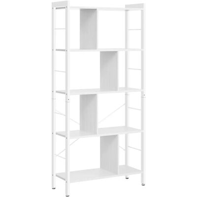 Scaffale Industriale 4 Ripiani VASAGLE - Libreria Scaffale Industriale 4 Ripiani VASAGLE - Libreria
