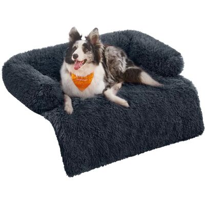 Feandrea Hundesofa mit abnehmbarem Bezug - FluffyHug - XL - Dunkelgrau Feandrea Hundesofa mit abnehmbarem Bezug - FluffyHug - XL - Dunkelgrau