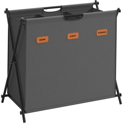 SONGMICS Slate Grey Laundry Hamper - Laundry Type SONGMICS Slate Grey Laundry Hamper - Laundry Type