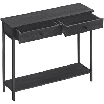 VASAGLE LNT015B01 Vintage Braun-Schwarz Stahlgestell - Console Table VASAGLE LNT015B01 Vintage Braun-Schwarz Stahlgestell - Console Table