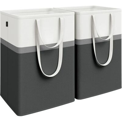 SONGMICS - LCB208B01 - Ink Black - 110L - Laundry Hamper SONGMICS - LCB208B01 - Ink Black - 110L - Laundry Hamper
