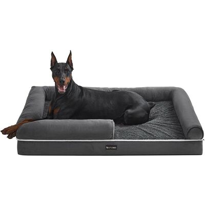 Feandrea Letto per Cani - Orthopedico, Copertura Rimovibile, Antiscivolo, Imbottitura Morbida Feandrea Letto per Cani - Orthopedico, Copertura Rimovibile, Antiscivolo, Imbottitura Morbida