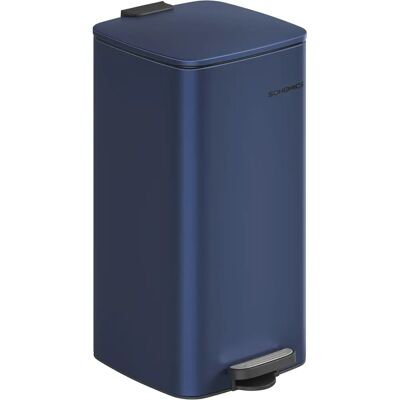 Secchio da Cucina SONGMICS Blu Notte 30L con Secchio Interno Secchio da Cucina SONGMICS Blu Notte 30L con Secchio Interno