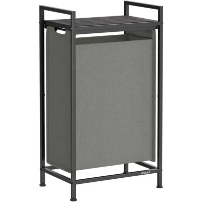 SONGMICS Laundry Basket - Grey - 47L SONGMICS Laundry Basket - Grey - 47L