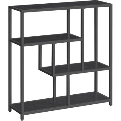 Libreria VASAGLE nero ebano e nero inchiostro - Mobile di stoccaggio Libreria VASAGLE nero ebano e nero inchiostro - Mobile di stoccaggio