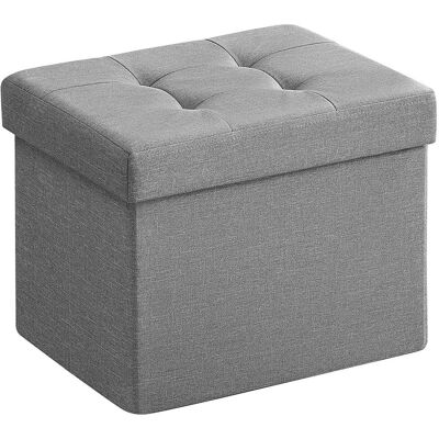 SONGMICS - LSF77G - Lichtgrijs - 110 x 38 x 38 cm - Opslagbank SONGMICS - LSF77G - Lichtgrijs - 110 x 38 x 38 cm - Opslagbank