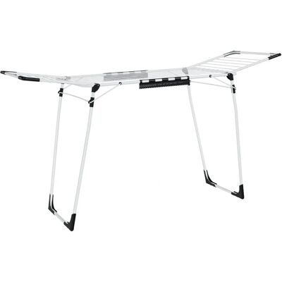 SONGMICS White Clothes Drying Rack - Clothes Drying Rack SONGMICS White Clothes Drying Rack - Clothes Drying Rack