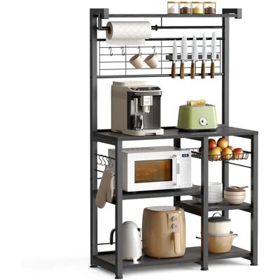 Étagère de Cuisine avec Barre Magnétique pour Couteaux - Organisateur Étagère de Cuisine avec Barre Magnétique pour Couteaux - Organisateur