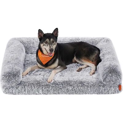 Feandrea XL Grey Ombré Dog Bed with Removable Cover Feandrea XL Grey Ombré Dog Bed with Removable Cover