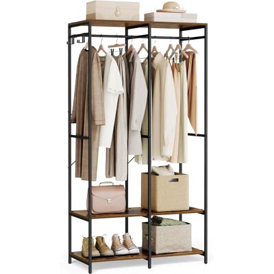 Garde-robe Portable SONGMICS - Organisateur Compact - Publicité Garde-robe Portable SONGMICS - Organisateur Compact - Publicité