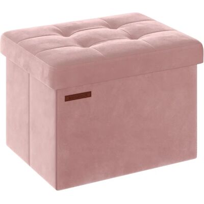 Banquette de rangement rose pastel SONGMICS - Banquette de rangement - Publicité Banquette de rangement rose pastel SONGMICS - Banquette de rangement - Publicité