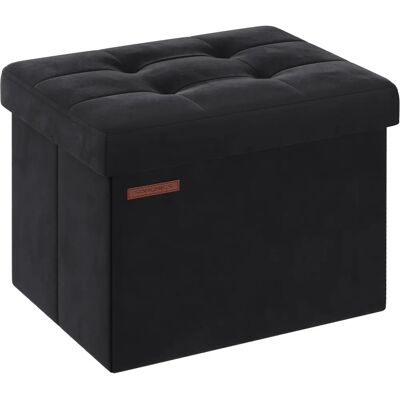 SONGMICS Sitzbank mit Stauraum - Samt mit Deckel - 31x41x31cm SONGMICS Sitzbank mit Stauraum - Samt mit Deckel - 31x41x31cm