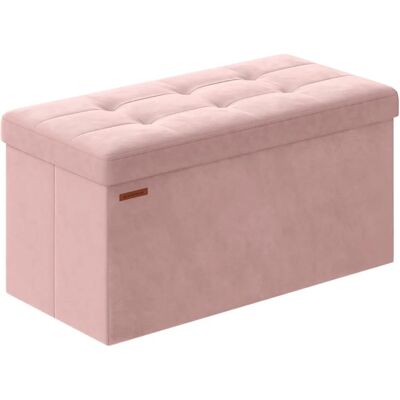 Velour säilytyspenkki, 2 laatikkoa - 38x76x38 cm Velour säilytyspenkki, 2 laatikkoa - 38x76x38 cm