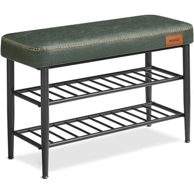 Vasagle EKHO Kollektion Schuhbank - Grün - Moderner Schuhschrank Vasagle EKHO Kollektion Schuhbank - Grün - Moderner Schuhschrank