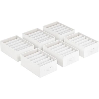 Organizador de Gavetas SONGMICS - 6 Compartimentos - 42x30x17cm - Cinza Organizador de Gavetas SONGMICS - 6 Compartimentos - 42x30x17cm - Cinza