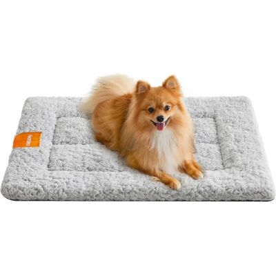 Letto per Cani Grigio Tortora - S - Cuscino, Coperta per Animali, Lavabile in Lavatrice Letto per Cani Grigio Tortora - S - Cuscino, Coperta per Animali, Lavabile in Lavatrice