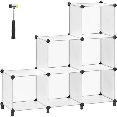 SONGMICS - LPC112 - White - 6-Cube Storage Unit SONGMICS - LPC112 - White - 6-Cube Storage Unit