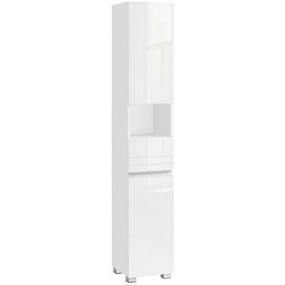 Vasagle Weiß Badezimmer Schrank - Badschrank Vasagle Weiß Badezimmer Schrank - Badschrank