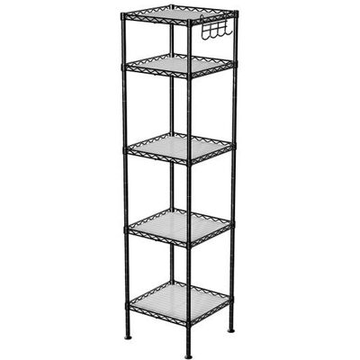 Songmics LGR23BK Estantería Negra - Almacenamiento en Baño Songmics LGR23BK Estantería Negra - Almacenamiento en Baño