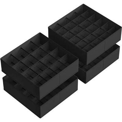 SONGMICS - RUS011B01 - Ink Black - Drawer Organizer SONGMICS - RUS011B01 - Ink Black - Drawer Organizer