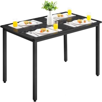 VASAGLE Industrial Dining Table - 70x110x75cm for 4 VASAGLE Industrial Dining Table - 70x110x75cm for 4