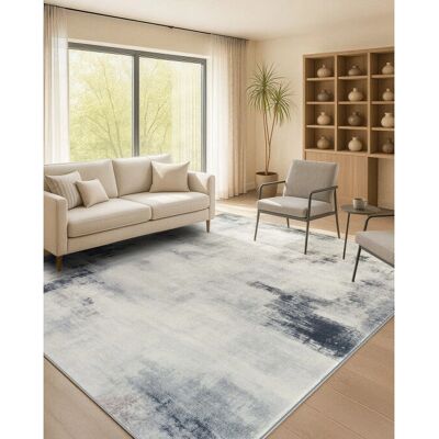 SONGMICS Home 200x300cm Teppich - Taubengrau - Modernes Abstrakt Design SONGMICS Home 200x300cm Teppich - Taubengrau - Modernes Abstrakt Design