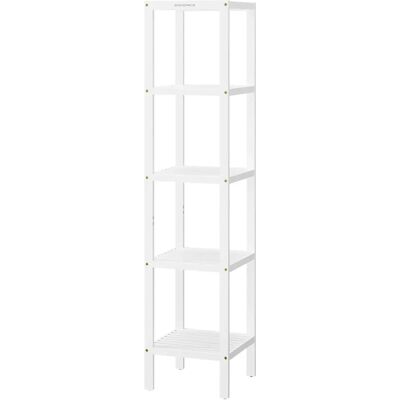 Scaffale da bagno in bambù a 5 ripiani SONGMICS - Risparmio spazio, Multifunzionale Scaffale da bagno in bambù a 5 ripiani SONGMICS - Risparmio spazio, Multifunzionale