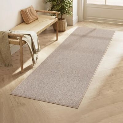 SONGMICS Home Jute-Optik Teppich 80x200cm in Kamelbraun - Teppich SONGMICS Home Jute-Optik Teppich 80x200cm in Kamelbraun - Teppich
