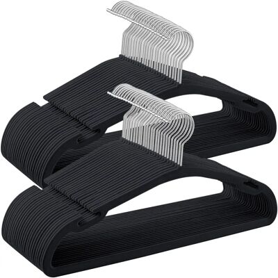 SONGMICS Ink Black Clothes Hangers - Clothes Hangers SONGMICS Ink Black Clothes Hangers - Clothes Hangers
