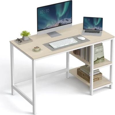 VASAGLE Industrieller 47 Zoll Schreibtisch mit Regalen - Computertisch VASAGLE Industrieller 47 Zoll Schreibtisch mit Regalen - Computertisch