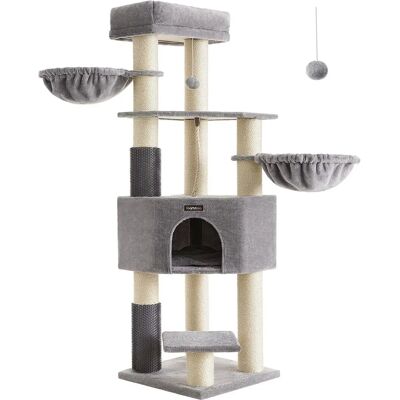 Arbre à Chat Grand avec 9 Poteaux à Griffer - Arbre à Chat - Publicité Arbre à Chat Grand avec 9 Poteaux à Griffer - Arbre à Chat - Publicité