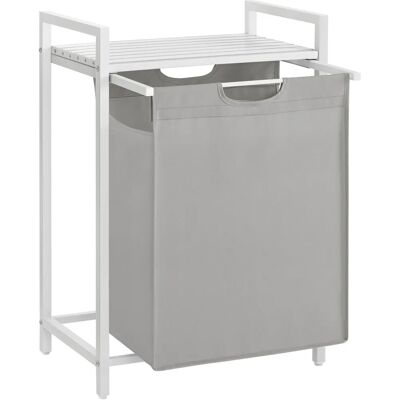 VASAGLE Wäschekorb mit abnehmbaren Oxford-Taschen - taubengrau - 65 L VASAGLE Wäschekorb mit abnehmbaren Oxford-Taschen - taubengrau - 65 L