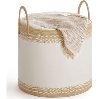 SONGMICS Laundry Hamper - 60 L with Lid Handles - Clothes & Blankets SONGMICS Laundry Hamper - 60 L with Lid Handles - Clothes & Blankets
