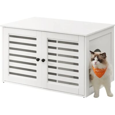Feandrea - Litter Box Enclosure - Removable Divider Feandrea - Litter Box Enclosure - Removable Divider