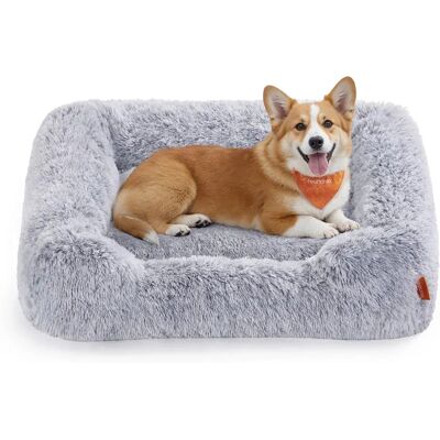 Letto per cani Feandrea con imbottitura morbida - Bordi rialzati - 71x55cm Letto per cani Feandrea con imbottitura morbida - Bordi rialzati - 71x55cm