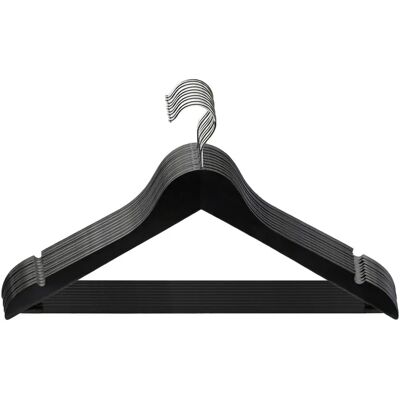 SONGMICS - Ahornholz-Kleiderbügel mit Einkerbungen - 10-pack - Notched Maple Wood - Clothes Hangers SONGMICS - Ahornholz-Kleiderbügel mit Einkerbungen - 10-pack - Notched Maple Wood - Clothes Hangers