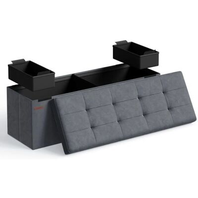 SONGMICS - Puff Almacenaje - 38 x 110 x 38 cm SONGMICS - Puff Almacenaje - 38 x 110 x 38 cm